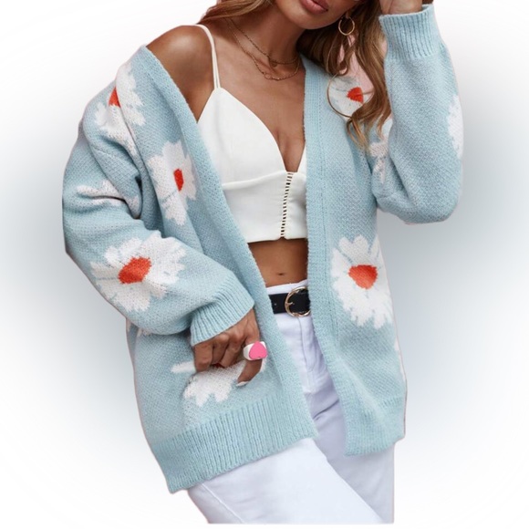 🌼 Flower Cardigan 🌼 - Picture 4 of 4